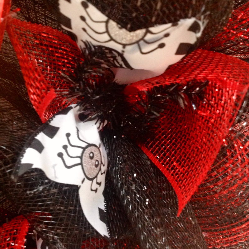 Couronne d'Halloween vampire avec yeux en mouvement