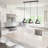 Merriam 3 - Light Brownish Black Kitchen Island Pendant