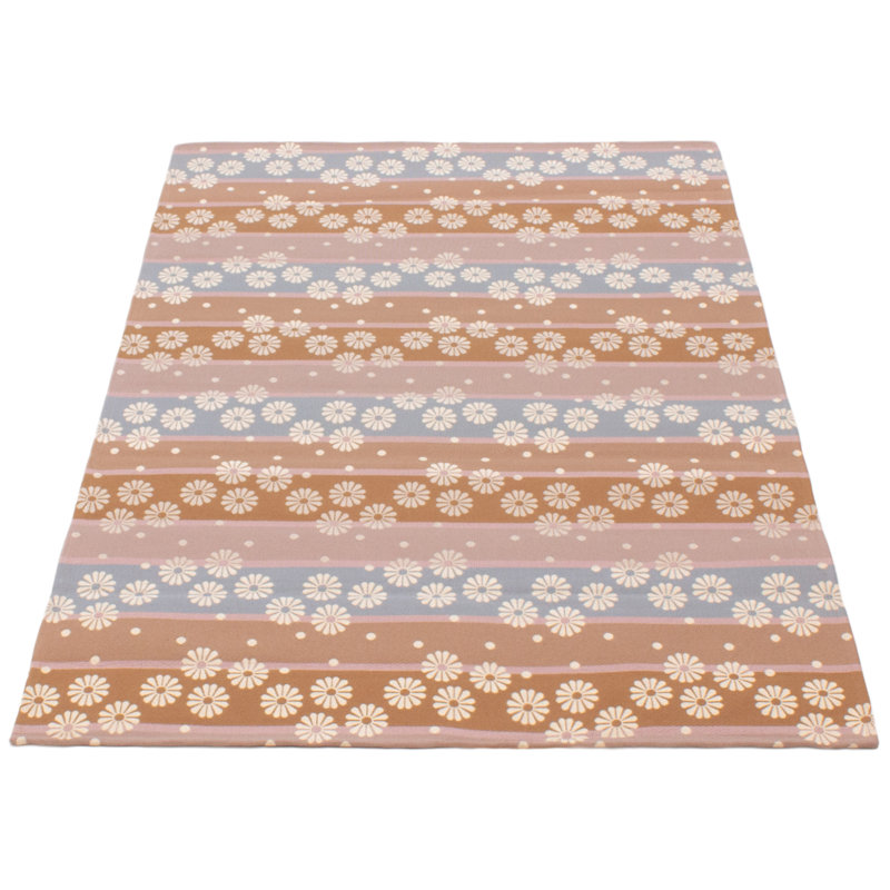 Tapis rectangulaire en coton 4 pi 4 po x 6 pi 8 po Anary
