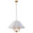 4-round cloth cover adjustable iron pendant light