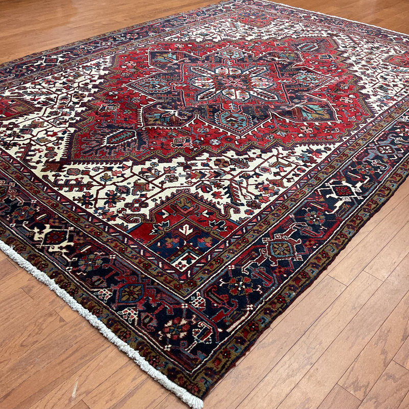 Tapis rectangulaire en laine