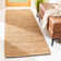 Feliciana Hand Knotted Jute Solid Color Rug