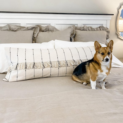 Housse de coussin à rayures Farmcloth