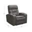Fauteuil inclinable électrique de 34 po de large avec appuis-tête réglables Emaad