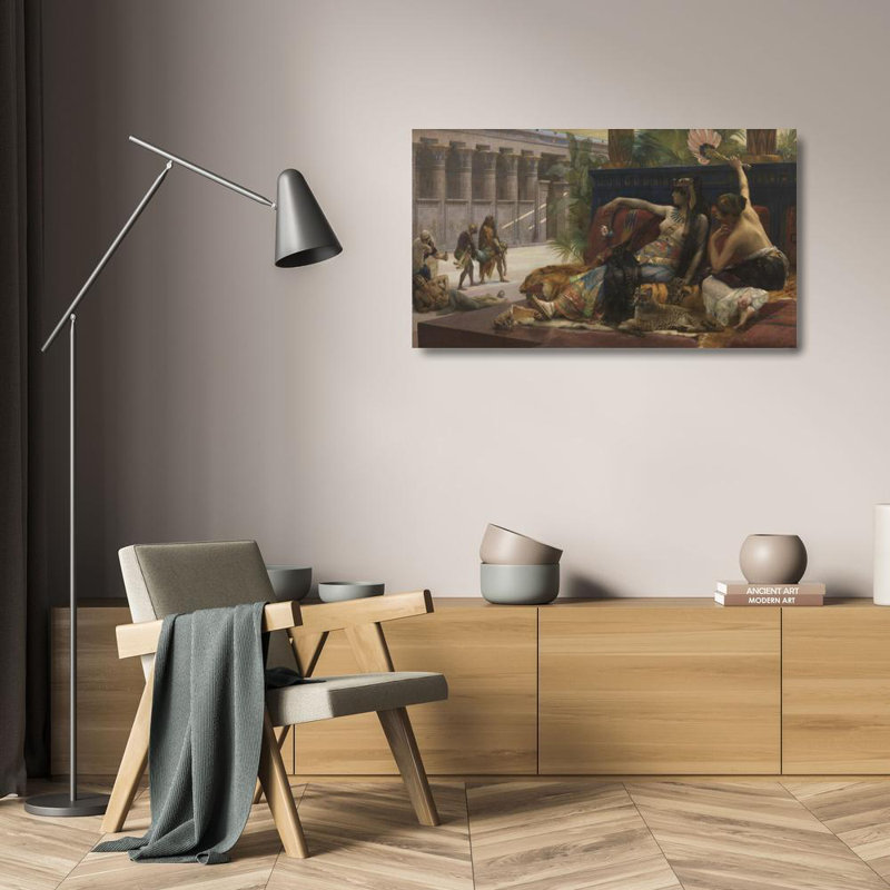 "Cleopatra Testing Poisons on Condemned Prisoners" by  Alexandre Cabanel - Gallery Wrap Canvas Wall Art, 24" H x 17" W