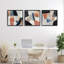 Ensemble de cadres flottants 3 pièces Fragmented Visions Abstracts, design par Mona Grace-1864804276-1864804267
