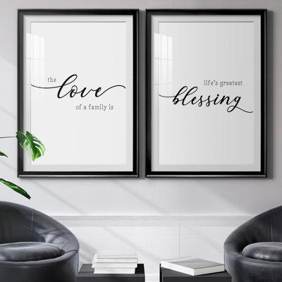 «Love of a Family» - ensemble de 2 reproductions