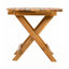 TABLE D'APPLICATION EXTÉRIEURE EN BOIS D'ACACIA PLIABLE ET RÉGLABLE