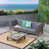 Gray Frame / Dark Gray Cushion