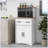 Kalonji 49.41 " H Kitchen Pantry