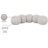 Apollo Boucle Fabric Bench-108742302-108742299