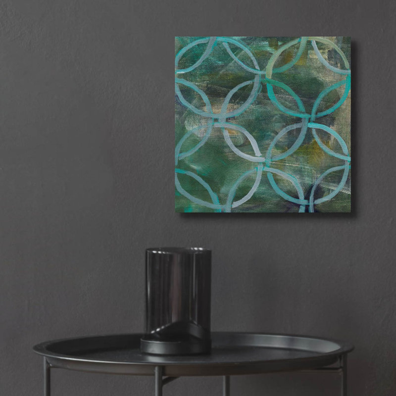 «Tile Element 3» par Danhui Nai, art mural en verre acrylique, H 12 po x l 12 po x P 0,13 po