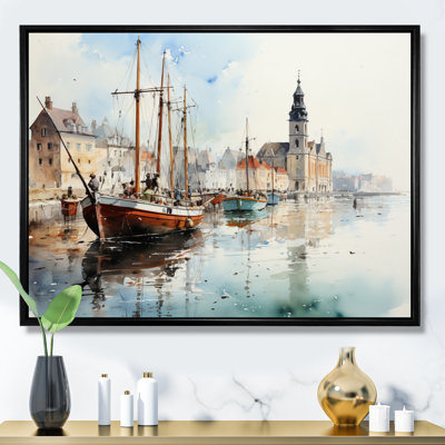 «Danemark Dutch Coastal Beauty II», reproduction sur toile