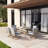 Mariene 6 - Person Patio Dining Set with Rectangular Table , Cushions Included-99360849-99360848