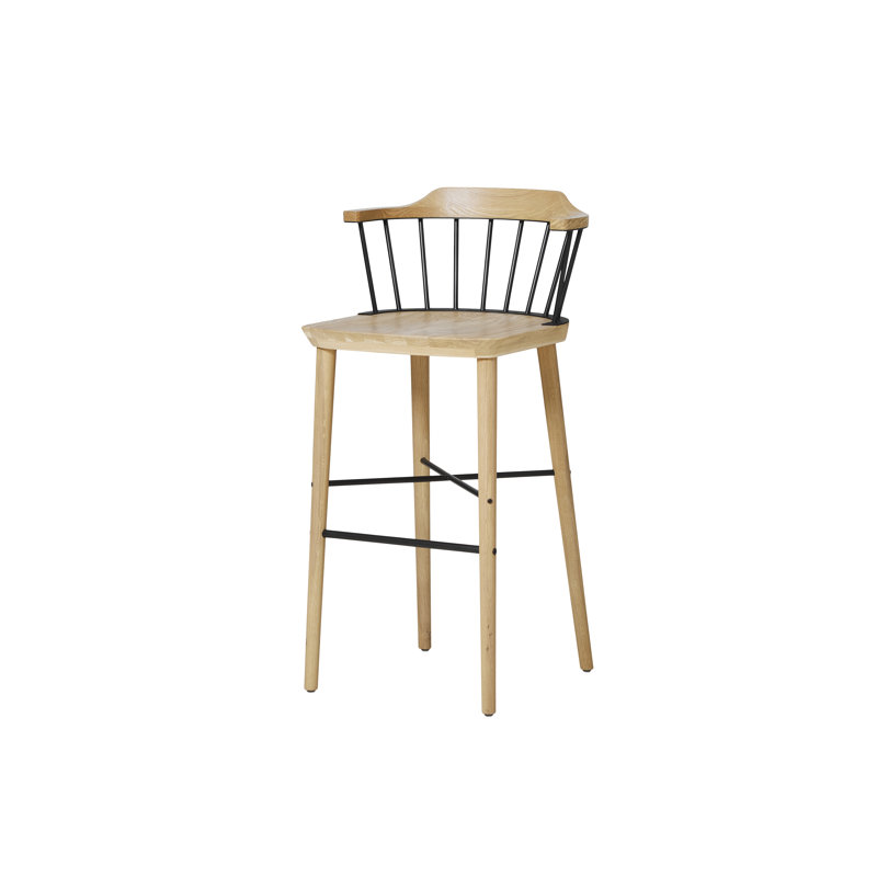 Chaise de bar change, Naturel