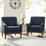 Arshanti 28.7" W Armchair With Solid Wood Legs