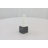 Odom Marble Stacked Stone Abstract Sculpture With Black Block Base