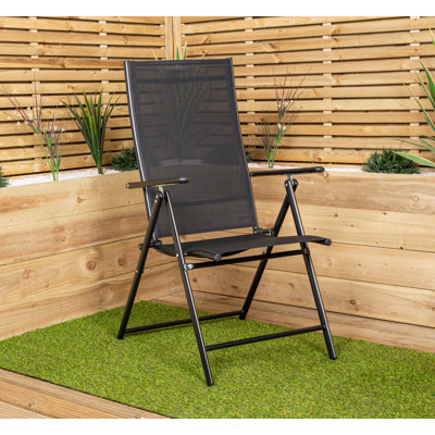Foldable Outdoor Patio Dining Armchair