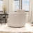 40.35"w Upholstered Cheniile Barrel Accent Swivel Chair-2079189364