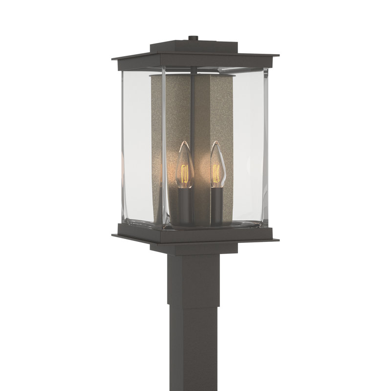 Kingston 1 - Light 20.1" H Hardwired Lantern Head, Oil Rubbed Bronze, Clear Glass