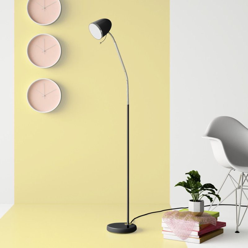 Eivind 145cm Task Floor Lamp, Black