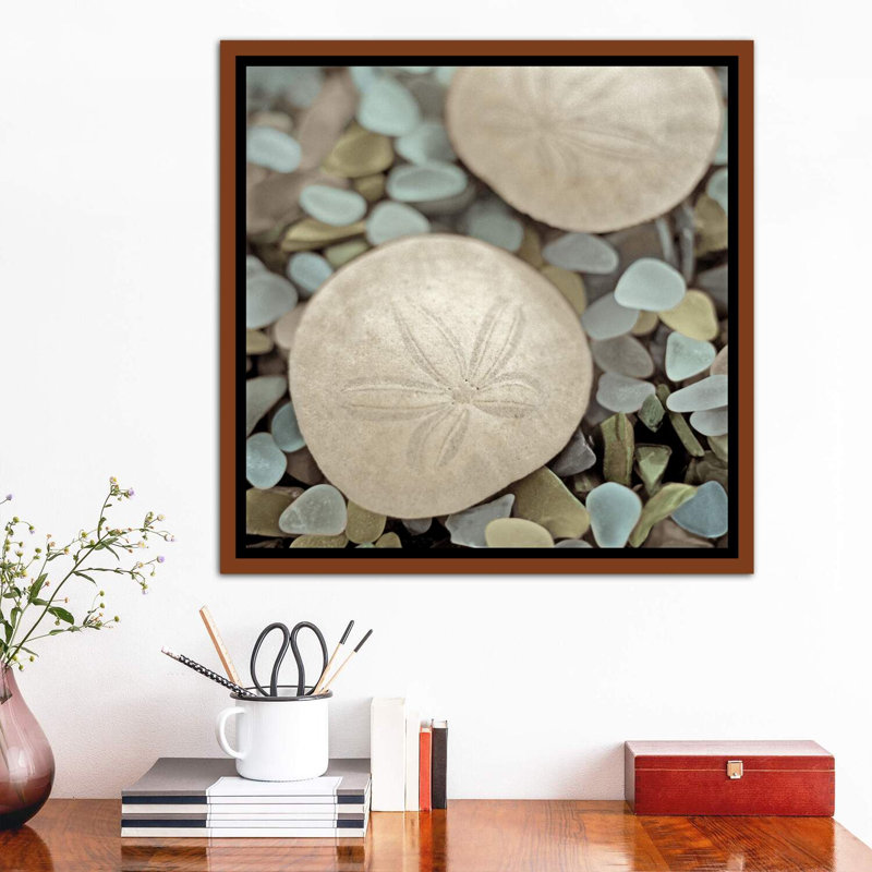 Aquatic 2 par Alan Blaustein - reproduction de photo, Toile classique avec cadre brun, H 26 po x l 26 po x P 1,5 po