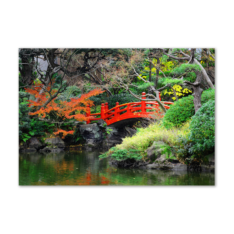 Japanese Garden - Wrapped Canvas Print