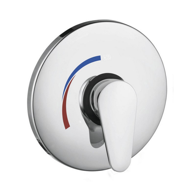 HG Comercial E Pressure Balance Faucet Trim with Lever Handle, Brushed Nickel