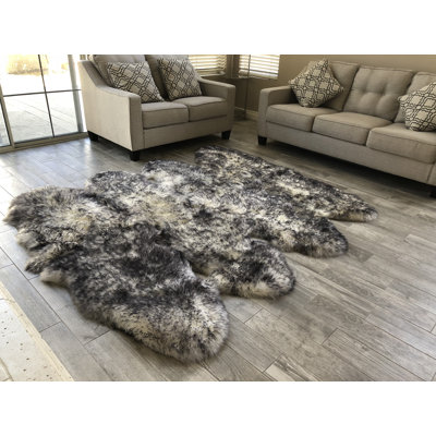 Tapis gris Whobrey