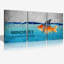 3 Piece Wrapped Canvas Print-2031359954