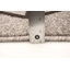 Tapis gris/brun foncé géométrique Denoila-2047165042