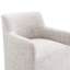 Chaise avec accoudoirs rembourrée avec roulettes Orya-1708436284