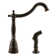 Oakmont Double Handle Kitchen Faucet with Side Spray
