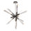 Solitude 12 Light Crystal LED Chandelier