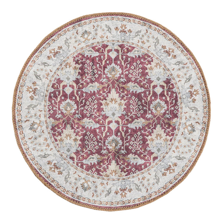 Masina Performance Chenille Floral Indoor Rug