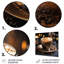«Brown Golden Brew Brilliance Coffee I» - art mural en métal café-1474961842