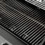 Barbecue au gaz en acier inoxydable noir à 4 brûleurs VESTIVium Sera - 75 300 BTU, brûleur arrière et latéral infrarouge - NG-125543641-128788729