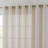 Aleksander Faux Linen Semi Sheer Grommet Curtain Pair-1492883093-1492883096