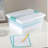 Sterilite Medium Clip Box Clear Home Storage Tote Container with Lid-99476633-99476628