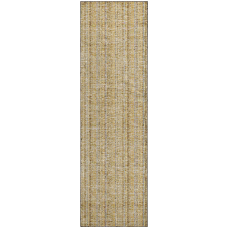 Premium Machine Washable Prisco Wheat Rug