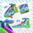 10.5' x 15' Inflatable Water Slide with Air Blower