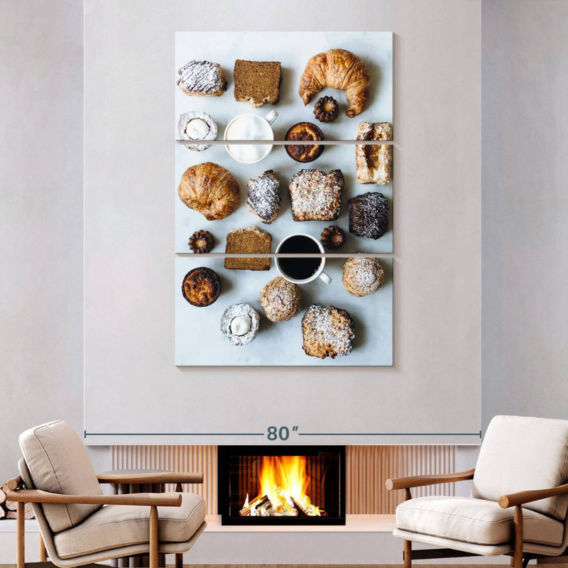 Yarlin Baked Pastries, 74" H x 48" W