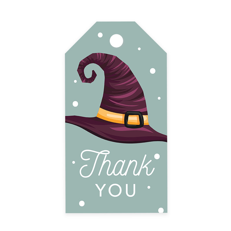 Sacs-cadeaux jetables en papier Witch Hat