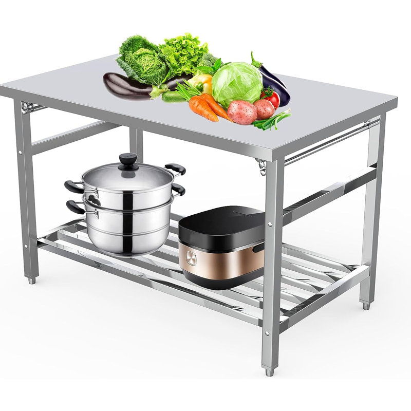 Steel Top Workbench, 32" H x 48" W x 30" D