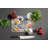 Decorating Easter Dalmatian Glass Cutting Board