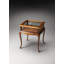 25" Glass Rectangular End Table-103365888