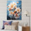 «Soft Neutrals White White Daffodils Bloom», reproduction sur toile