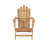 Teak Adirondack Chair Set with Table 5PCS