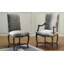 Upholstered Side Chair in Gray