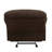 Chocolate Microfiber Motion Recliner
